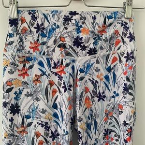 Fabletics floral print workout leggings